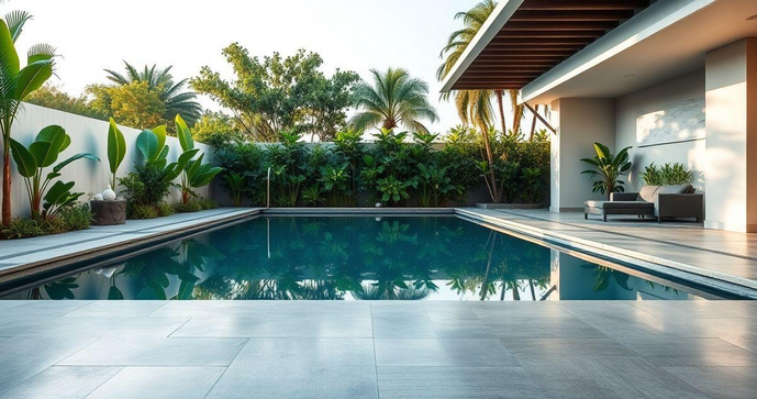 Cimento Queimado para Piscina é a Tendência Ideal para sua Área de Lazer Cimento Queimado para Piscina é a Tendência Ideal para sua Área de Lazer