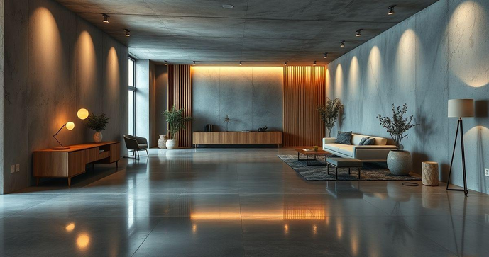 Cimento Queimado Polimérico: A Revolução na Decoração de Ambientes Modernos Cimento Queimado Polimérico: A Revolução na Decoração de Ambientes Modernos