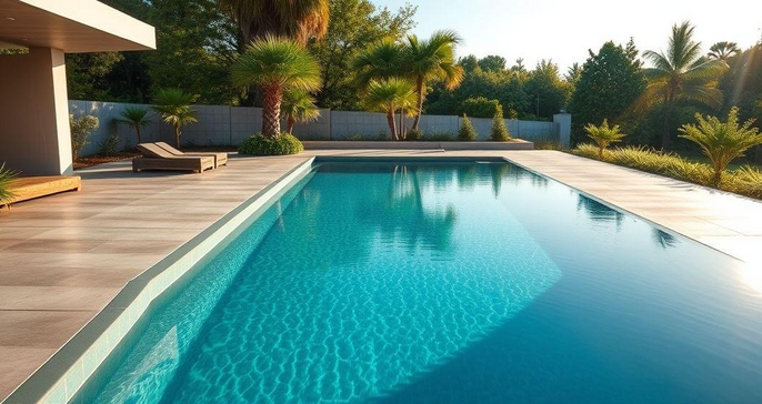 Cimento Queimado em Piscinas: Sofisticação e Conforto